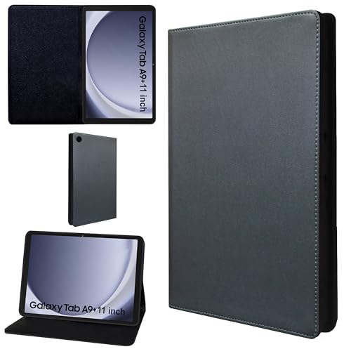 Image of TGK Leather Flip Stand Case Cover for Samsung Galaxy Tab A9 Plus 11 inch (Grey)