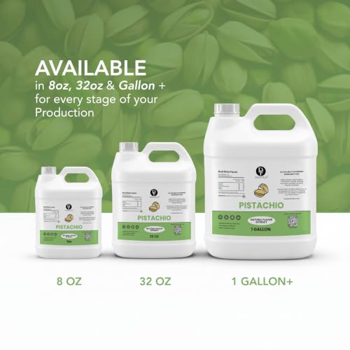 Image of Dolce Flav Natural Pistachio Flavoring Concentrate | Water Soluble | 32 Fl Oz