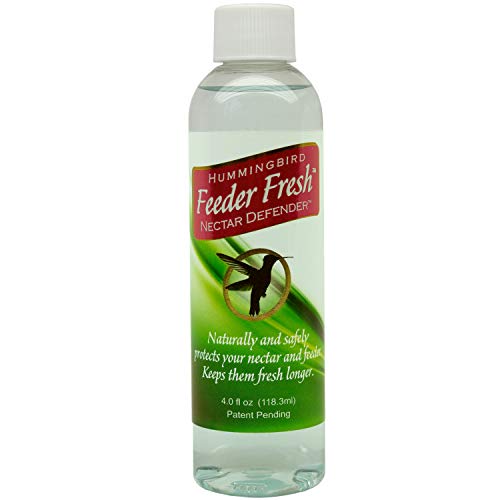 Sapphire Labs Hummingbird Nectar Extender | Feeder Fresh Nectar Defender Prolongs The Life of Nectar for Hummingbird Feeders | Works Exceptionally Well During Warm Weather Months