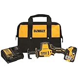 DEWALT DCS369P1 Atomic 20V Max* Cordless One-Handed Reciprocating Saw Kit