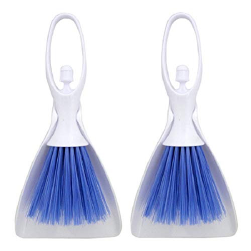 Balacoo Pet Cleaning Brush - Portable Small Plastic Clean Brush Broom and Shovel Set with Hanger Hook Cleaning Tools for… - Image 4