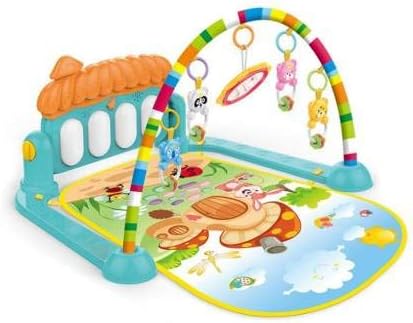 Sshakuntlay ® Kick Play Musical Activity Play Gym-Newborn Floor mat (Assorted Colour)