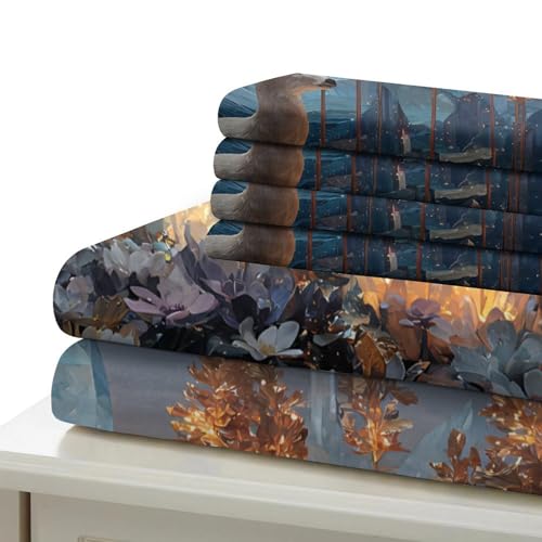 Housse de couette microfibre hypoallergénique parure lit fermeture éclair