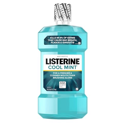 Listerine Antiseptic Mouthwash, Cool Mint, 1.5 Liters