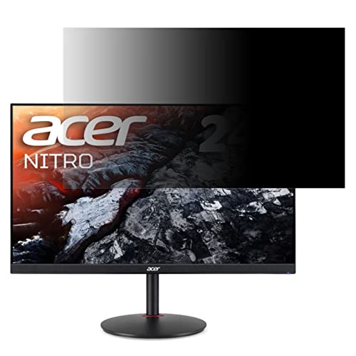 Acer XV252QFbmiiprx 向けの 24.5インチ 16:9 覗き見防止 フィルター プライバシーフィルター パソコンPC モニター 液晶保護フィルム 覗き見防止シート ブルーライトカット 反射防止 セキュリティーのぞき見防止 両面使用可能 反