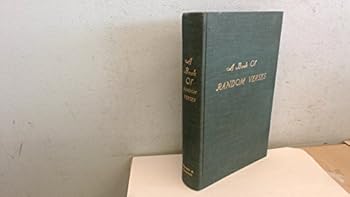 Hardcover A Book of Random Verses Book