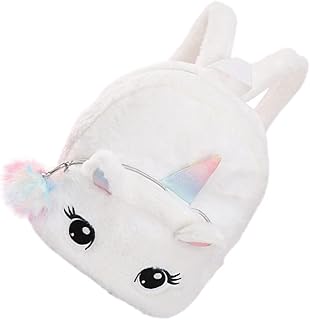 CRAFTHROU Mochila Bonita Mochila Desenhos Animados Mochilas Para Meninas Mochila Desenhos Animados Mochila Estudantil Mochila Unicórnio Rosa Desenhos Animados Bolsa Desenhos