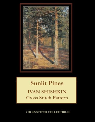 Sunlit Pines: Ivan Shishkin Cross Stitch Pattern