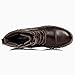 Metrocharm MC313 Men's Lace Up Cap Toe Formal Dress Casual Fashion Oxford Boot (10.5, Brown)