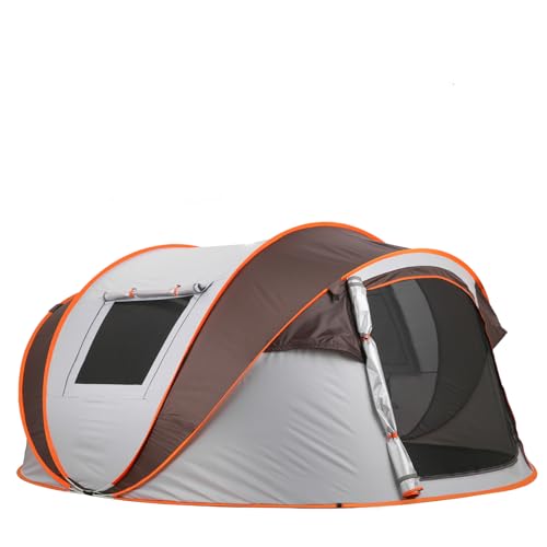 Carpa de camping pop-up para 4 personas, impermeable miniatura 1