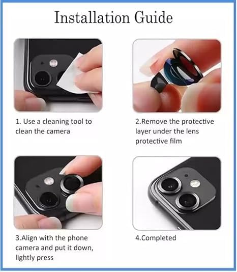 Image of Camera Lens Protector Ring Compatible with Samsung Galaxy S25 Ultra - 9H Tempered Glass, HD Clear, Anti-Scratch, Anti-Drop Metal Camera Guard, Diamond Design Lens Cover Titanium Blue