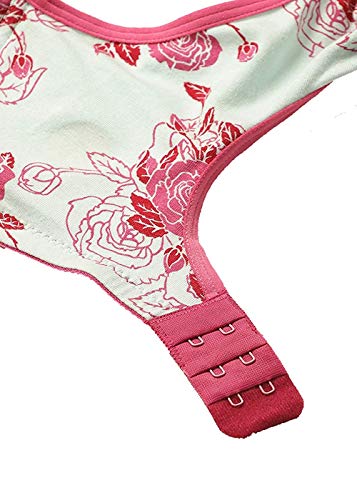 Image of Inner Sense Women's Organic Antimicrobial Soft Nursing Bra (36D, French Rose)