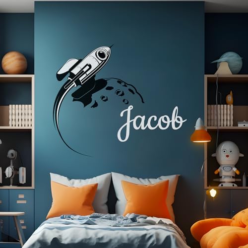 Decoración de Pared Cohete Personalizada EGD 10x2x2.7 in miniatura 2