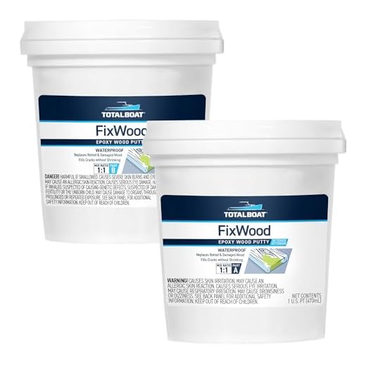 TotalBoat Fixwood Epoxy Putty for Wood Repair