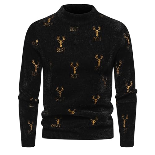 Men's Casual Sweater Slim Fit V Neck Lightweight Soft Long Sleeve Fashion Pullover Top