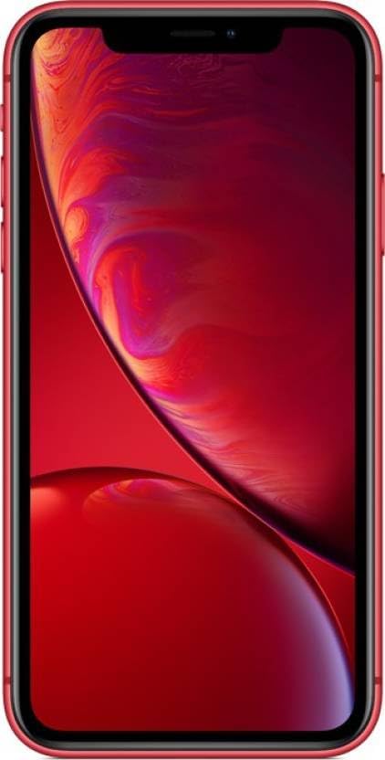 i-Phone XR 256GB with 1 Year Warranty (Renewed) (Red, 256GB)