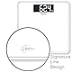 Beurer GS 400 white Signature Line Glas-/Personenwaage, mit großer Trittfläche aus super weißem Sicherheitsglas, stylischer Schwarz-Display im XL-Format und Tragkraft bis 200 kg