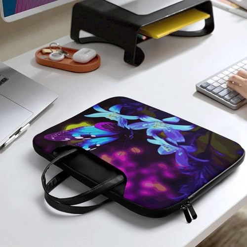 Bolso Para Laptop 17 Pulgadas Impermeable Azul Morado miniatura 7