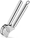 Rösle Stainless Steel Mincing Garlic / Ginger Press with Scraper, 9-inch