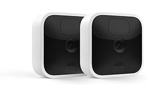 Indoor Security Camera 2-Pack with Long Battery Life, Wireless Connectivity, and Enhanced Features
