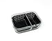 Dual Dunk Iso Soak Cleaning Station (Small, Black)