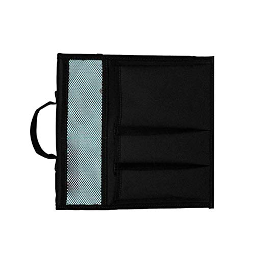 Preisvergleich Produktbild on brand DANDANdianzi Garten Kneeler Sitzwerkzeugtasche Faltbare Pflanzwerkzeug Pflanzwerkzeugaufbewahrung Toter Gartenbedarf Werkzeug Organizer Pouch, Schwarz