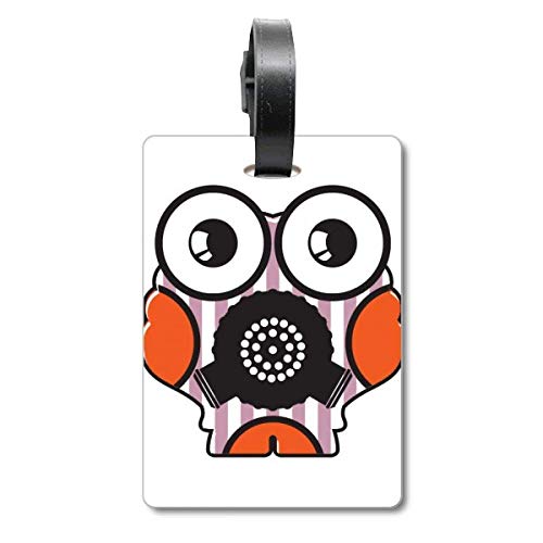 Étiquette pour valise voyage univers alien monster pour valise cabine enfant