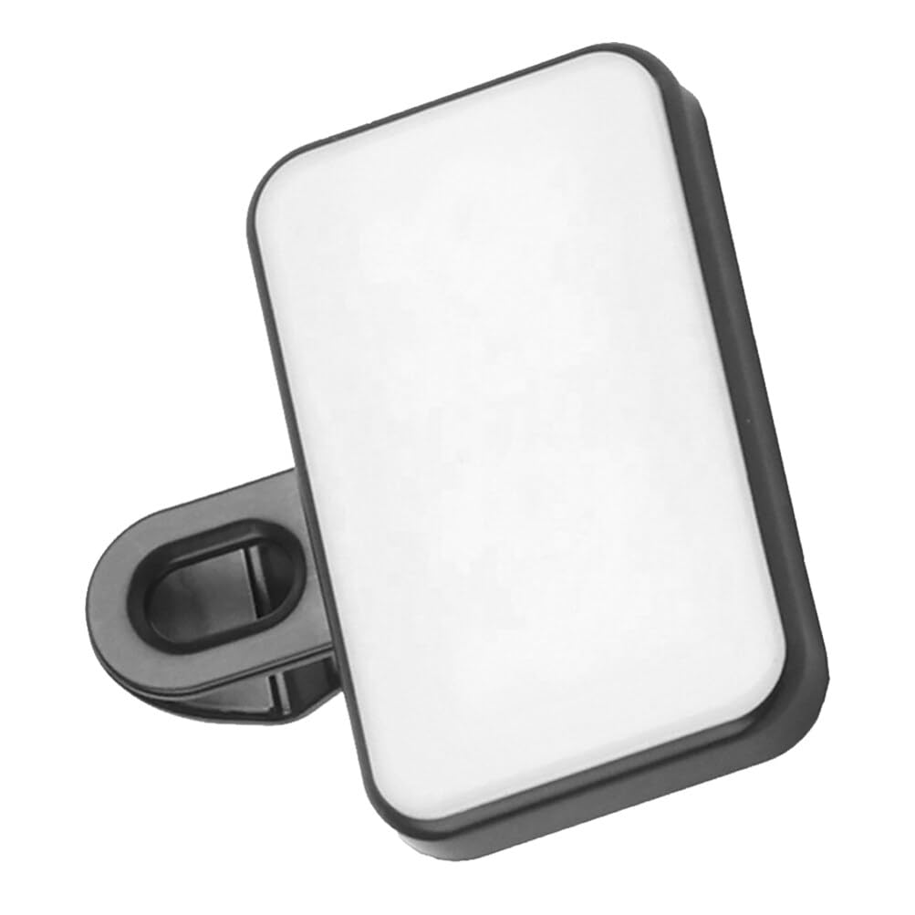 Homoyoyo Led Phone Light, Selfie Light, Rechargeable Clip on Video Light Video Conference Light for Selfie, Video Conference, Vlog