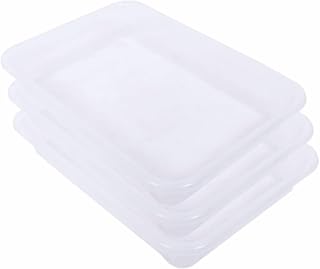 Simply Home Multipurpose Rectangular Small Plastic Trays| Stationary Office Organiser Tray | Strong Plastic Material | Col... Price In India