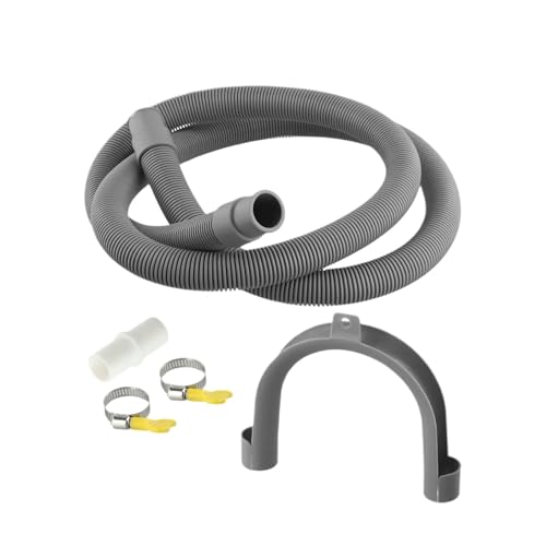 洗濯機排水ホース 1.5/2/3メートル 排水延長パイプ 食器洗い機用スペアパーツ 洗濯機家庭用機器アクセサリー(1.5M)