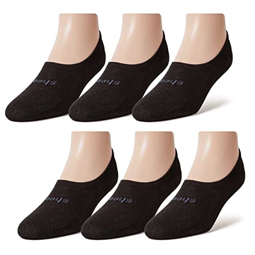 Image of SHEEC Women's No Show Active Socks - Thin Breathable Durable Liners, Non Slip Snug Fit for Sneakers Boat Shoes, 3 or 6 Pairs