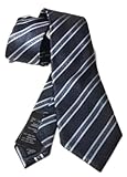 VIVESMAR Corbata de Seda para Zegna a Rayas – Elegancia Italiana Atemporal (Rayas)