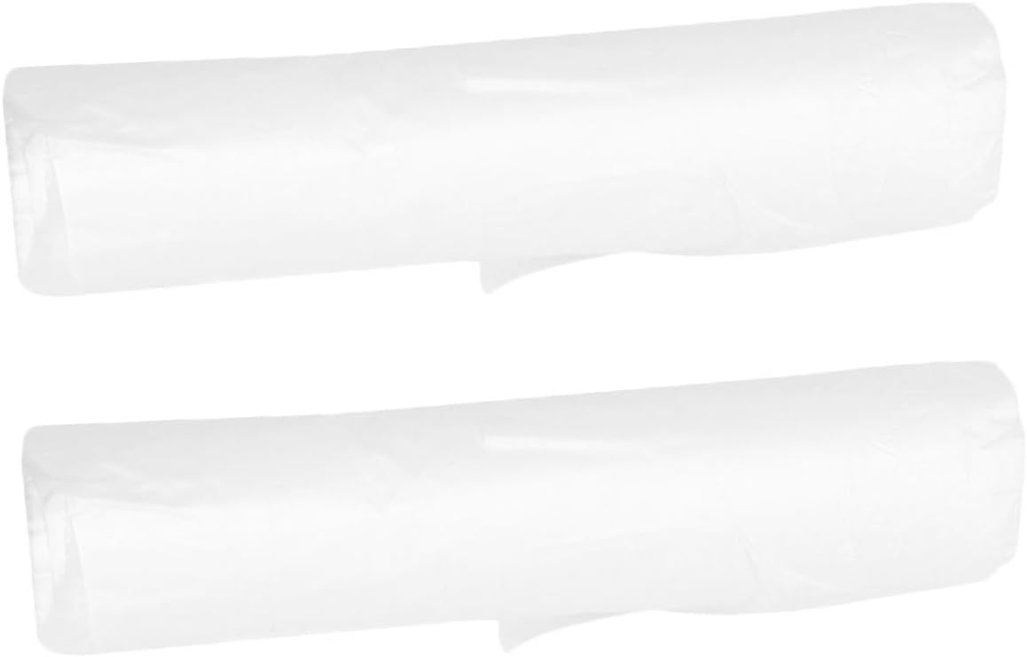 2roll Disposable Apron for Hairdressing Dirt Cape for Home and Salon Use Unisex Sleeveless Pinafore Roll