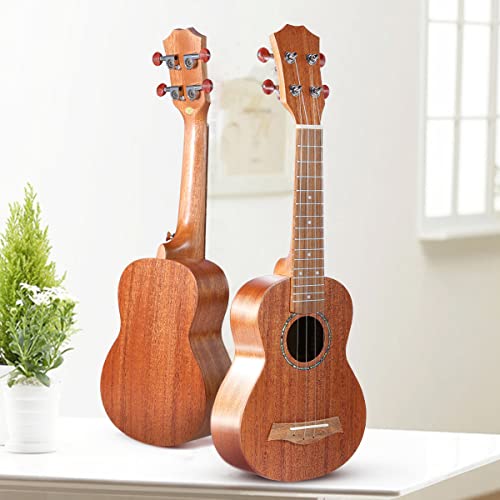 Btuty Ukulélé Soprano 21/23 Inch Acoustic Ukulele Kit Mahogany Plywood Ukelele with Gig Bag Uke Strap Spare Strings Clip… - Les Beatles, Paul McCartney, John Lennon, RIngo Starr, George Harrison Btuty Ukulélé Soprano 21/23 Inch Acoustic Ukulele Kit Mahogany Plywood Ukelele with Gig Bag Uke Strap Spare Strings Clip… – Image 4