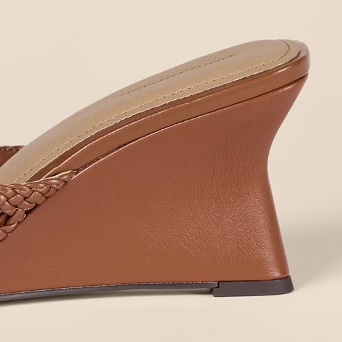 Image of Amazon Essentials Women's Wedge Sandals | Casual Sandals