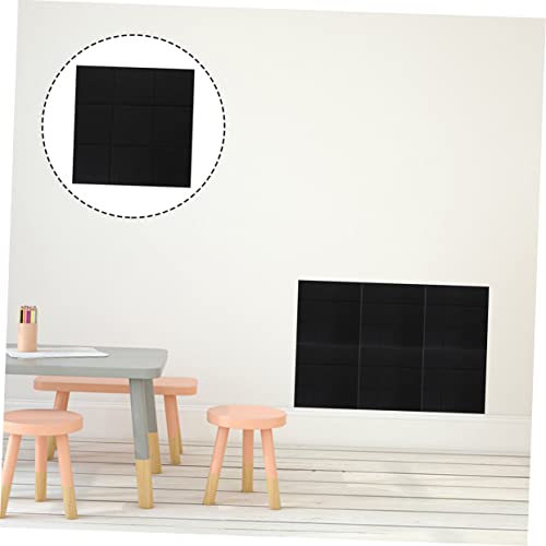 Holibanna 6pcs Paneles acústicos para estudio de grabación de fieltro para pared, paneles de insonorización para reducción de ruido miniatura 3