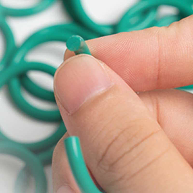 CS10mm Junta tórica de nitrilo de caucho de flúor Anillo de sellado impermeable resistente a altas temperaturas Junta de gel de sílice Personalización-OD 650 mm, CS 10 mm (1 unidad)