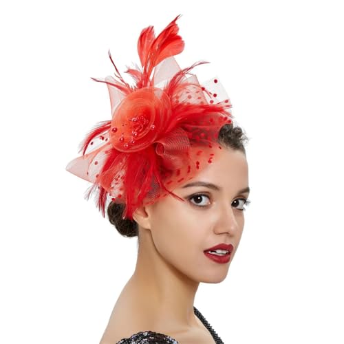 Women's Elegant Mesh Top Hat Wedding Party Dance Hair Accessory