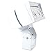 RAB Lighting FFLED52TB44W/PC2 FFLED 52W LED Floodlight, 5000 K (Cool) Color Temp, Trunnion Mounted, Standard Type, White Finish
