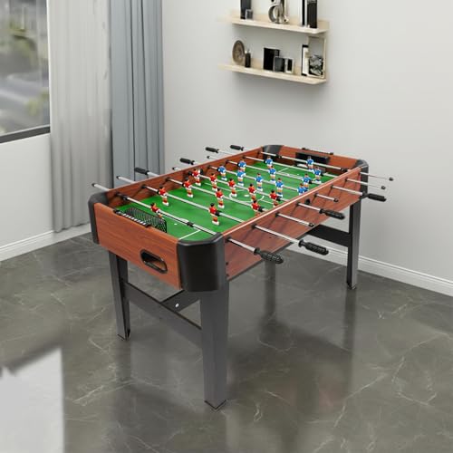 Table de baby-foot 120 cm avec 8 barres et compteur de points intégrés