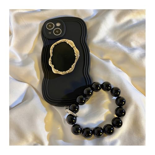 Étui Galaxy S22 Plus noir design vague pour sublimer vos soirées - 3