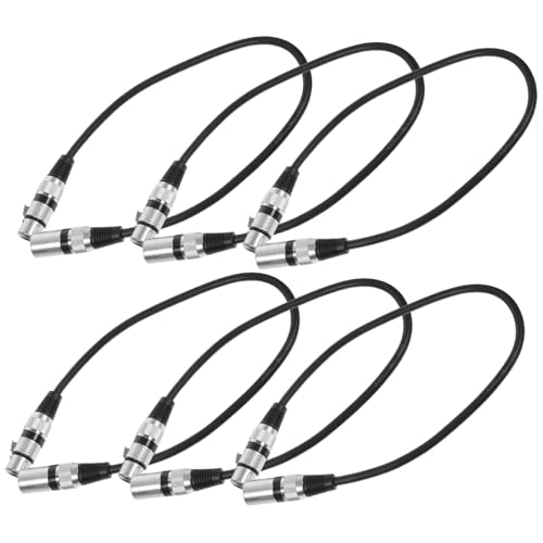 Câble XLR microphone Gatuida 6 pièces pour éliminer les parasites et bruits de fond