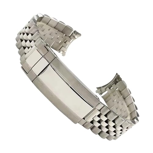 [[ł] 19mm Vo[ XN[ 904 XeXX`[ ICX^[ J[uGh EHb`Xgbv oh SKX5 Sxns80 Snxs79 Snxs79k Snxs77k Snxs73 Ή(Bright silver-5)