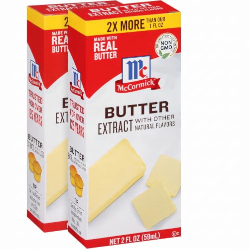 McCormick Butter Extract with Other Natural Flavors, 2 fl oz (Pack of 2)