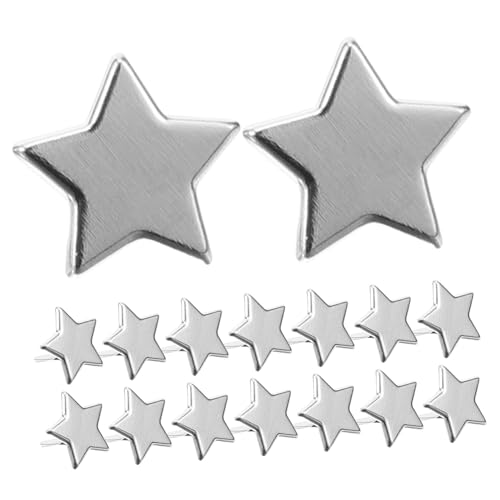 OSALADI Scrapbooking Kits 100pcs Metal Brads Large Craft Brads Two-Legged Nails for Decorative Projects