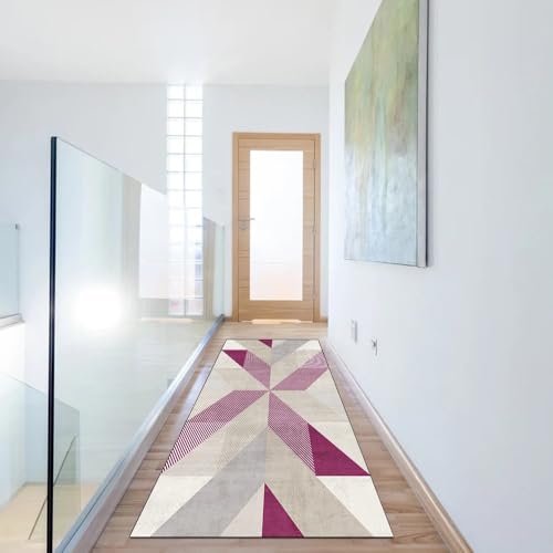 Alfombra lavable para pasillo con base antideslizante de alta estabilidad 6