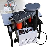 【Material de alta calidad】 ： La nueva máquina encoladora de bordes portátil adopta tecnología avanzada y método de alimentación, que puede doblar el borde, el arco, el borde especial de la placa y también puede encolar los bordes en línea recta. Se mejora la eficiencia y el funcionamiento es más estable.