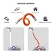Faucet Extension Tube,Rotatable Extender Hose,Bendable Water Tap Pipe,Splash Proof Mouth,Kitchen Bathroom Garden Tool,Adapter Compatible with Diameter of 13-25mm(0.5-1.0inches),Length of 17.7in/45cm