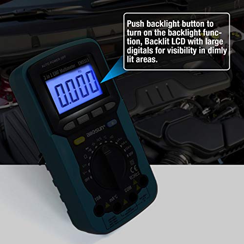 image for ALLOSUN EM5511 3 in 1 EMF Digital Multimeter Antorange Electromagnetic