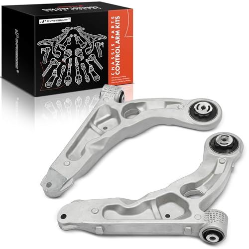 A-Premium 2 x Front Lower Control Arm, with Bushing, Compatible with Jeep Cherokee 2014 2015 2016 2017 2018